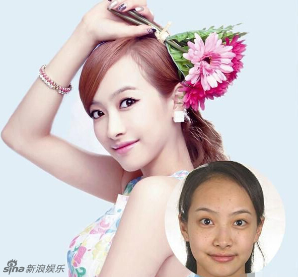当红女星素颜证件照对比 你觉得差别大吗