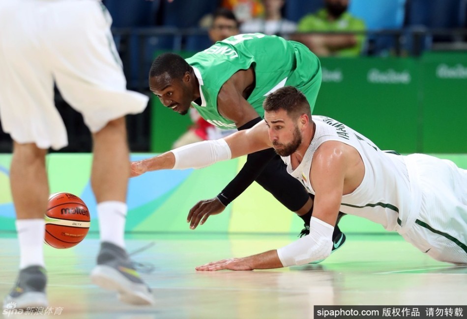 篮球男子预选赛B组立陶宛VS尼日利亚
