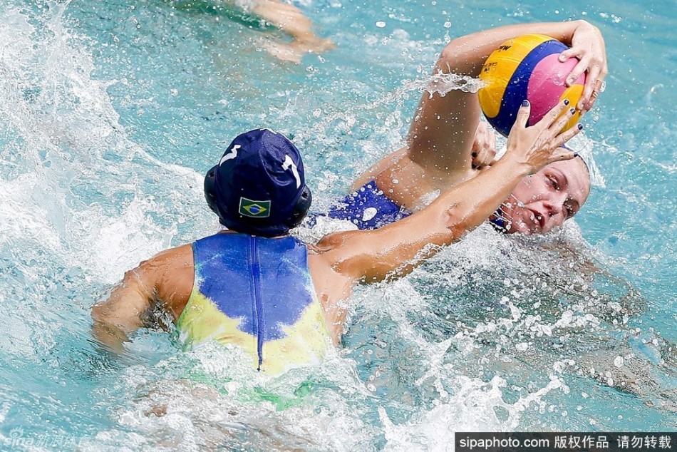 水球女子预选赛 俄罗斯VS巴西