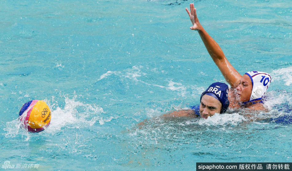 水球女子预选赛 俄罗斯VS巴西