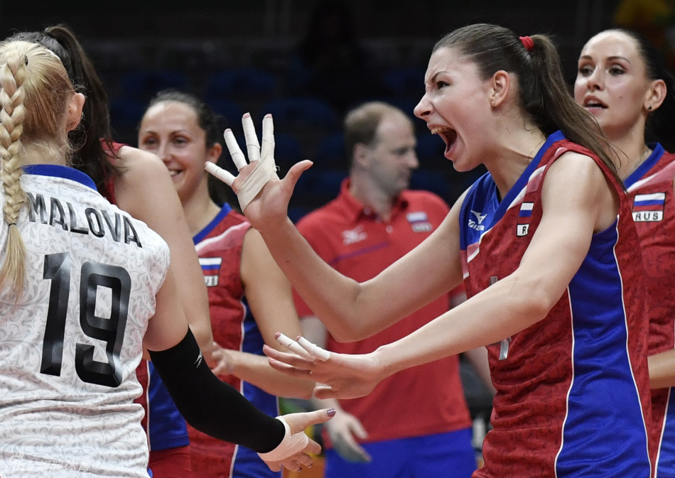 女排俄罗斯胜日本