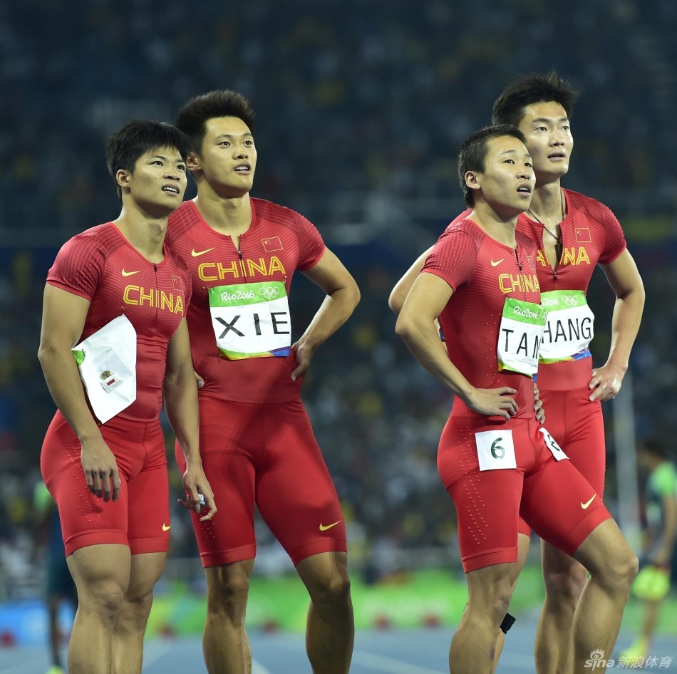 里约奥运会田径男子4乘100米决赛中国队以37