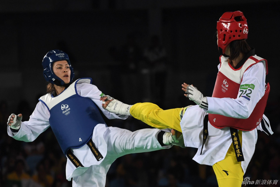 里约奥运会 跆拳道女子+67kg级郑姝音夺冠
