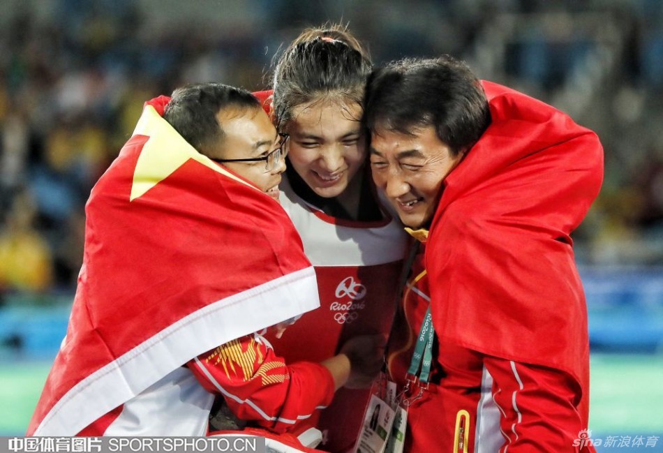 里约奥运会 跆拳道女子+67kg级郑姝音夺冠