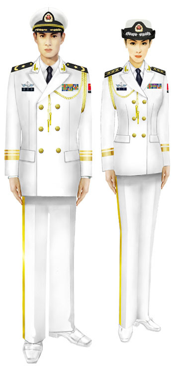07式军服海军将校官礼服