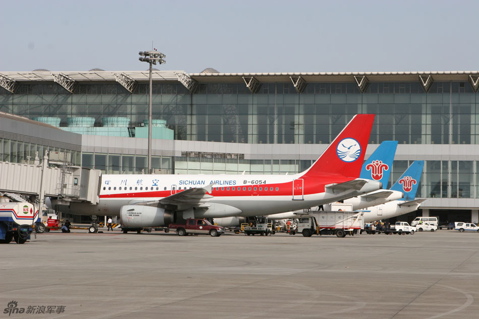 成都双流机场停机坪