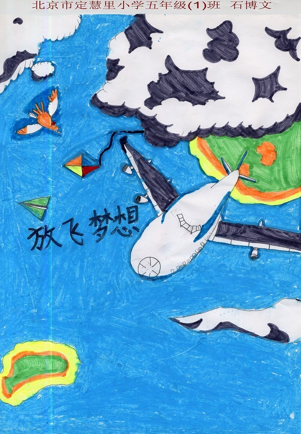 "梦想小天使" 车展小天使首轮绘画作品出炉