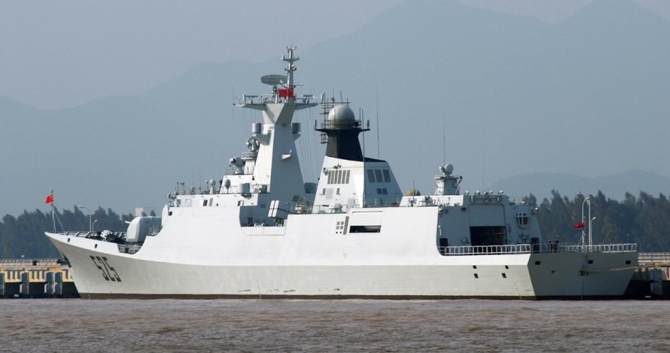 东海舰队525马鞍山号导弹护卫舰
