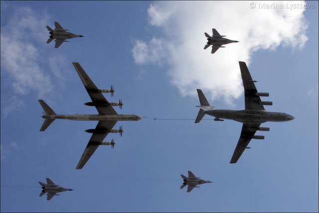 俄罗斯空军家底尽出!老毛子看来比中国空军猛