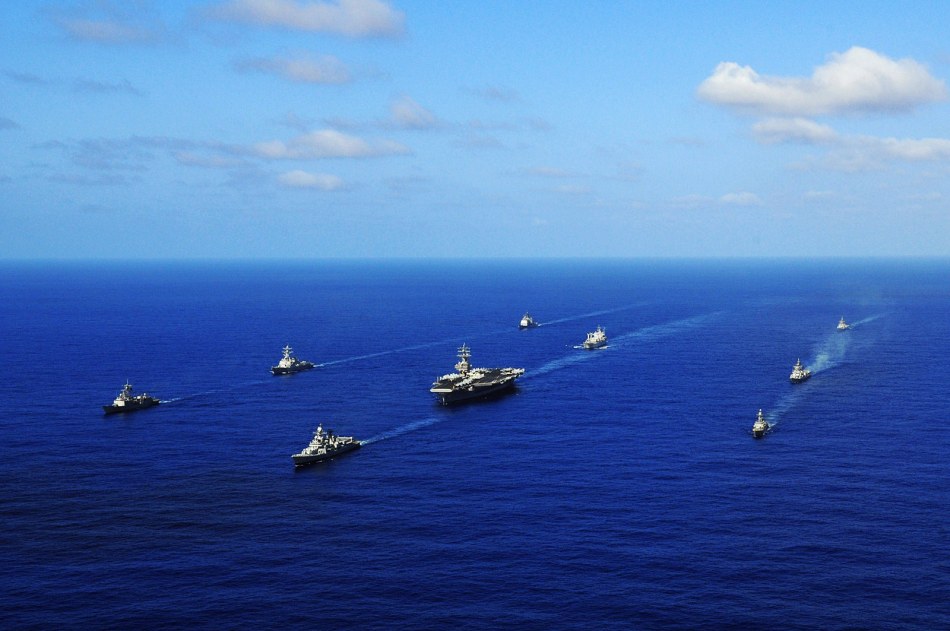 美印在西太平洋舉行聯合軍演 日本自衛隊缺席