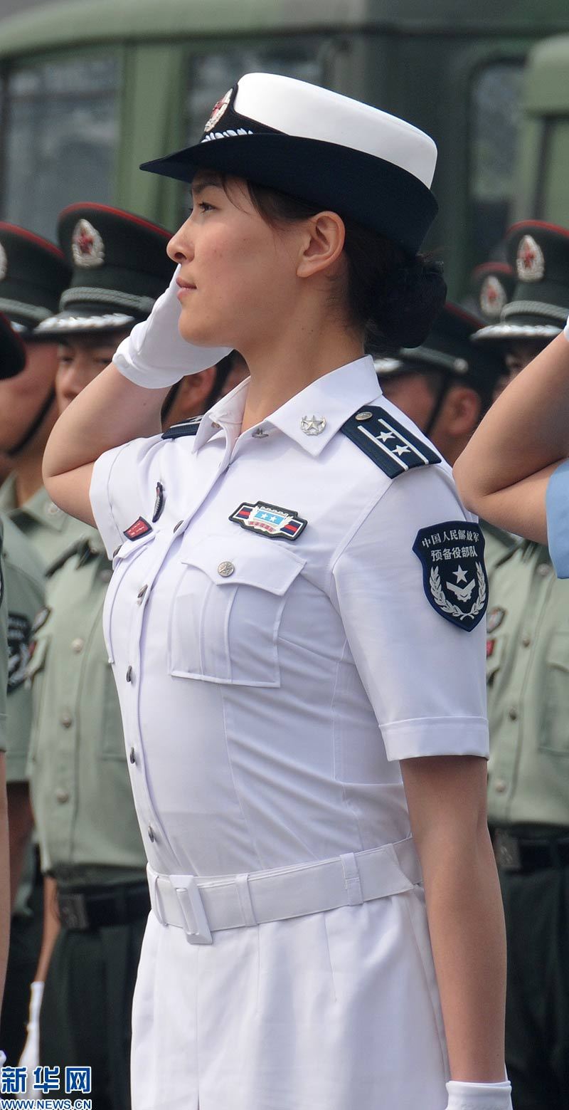 我军预备役部队换装07式军服_高清图集_新浪网
