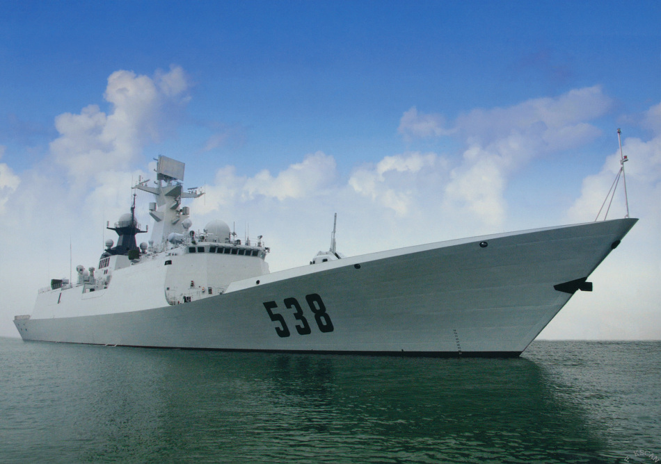 中國海軍新型戰艦潛艇不斷服役並成軍