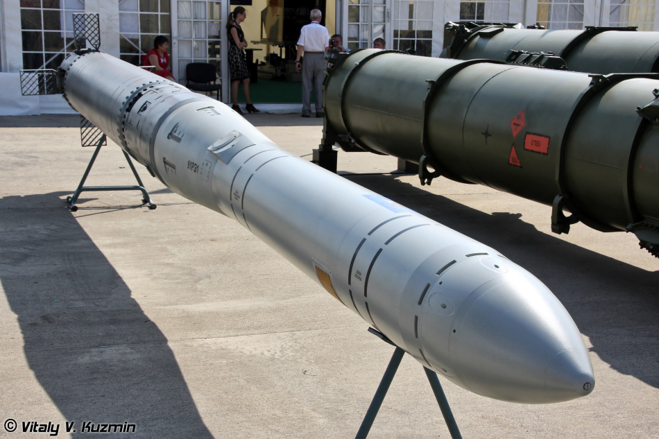 俄軍工展示三款潛射型俱樂部-S導彈武器