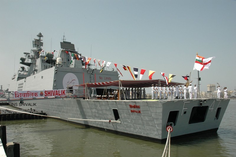 印度海軍國產什瓦利克號隱身護衛艦將充當旗艦