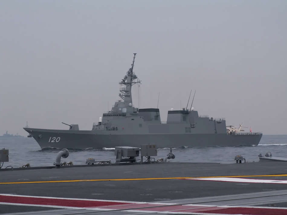 日本國產第三代秋月級驅逐艦開始海試
