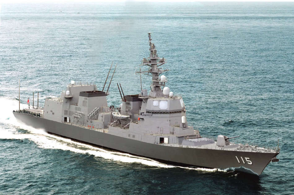 日本國產第三代秋月級驅逐艦開始海試