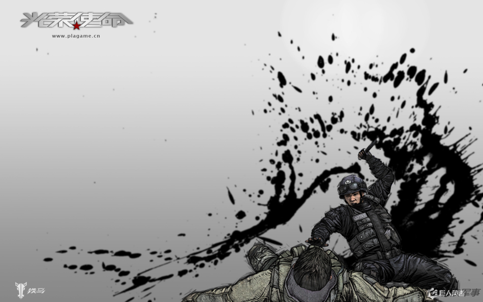 《光荣使命》特种兵打倒使用F-16步枪敌人