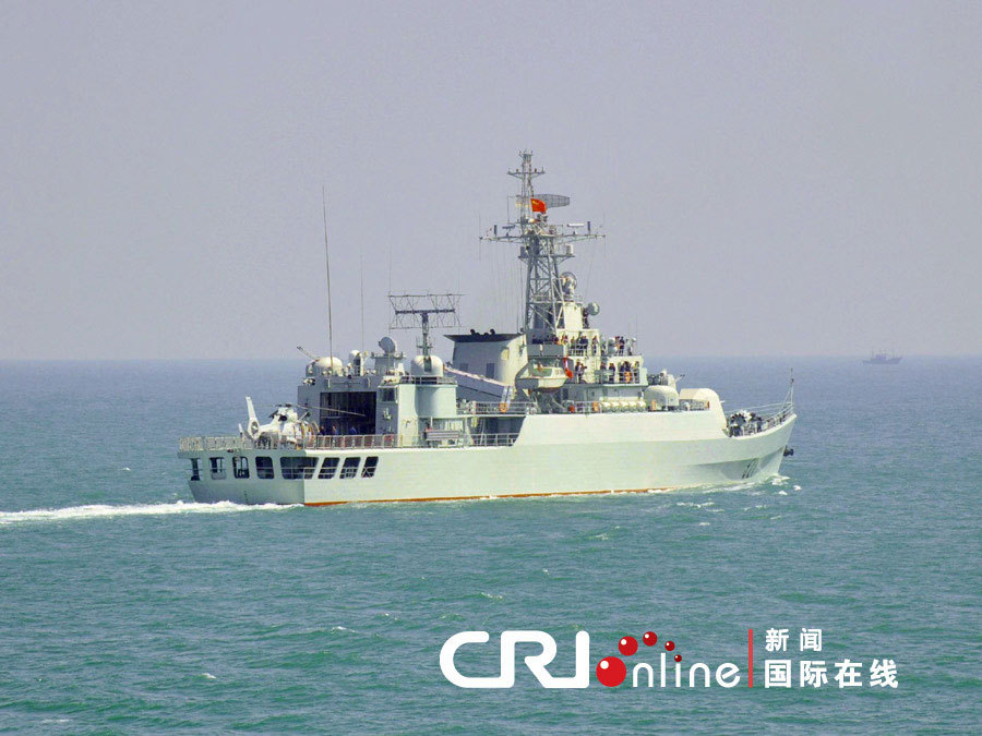 解放軍參加中俄海上聯合軍演主力戰艦飛機