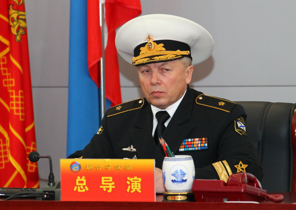 “海上聯合-2012”中俄海上聯合軍事演習正式開始