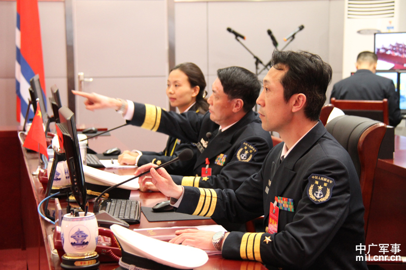 中俄兩軍首次海上聯合軍演進入推演階段