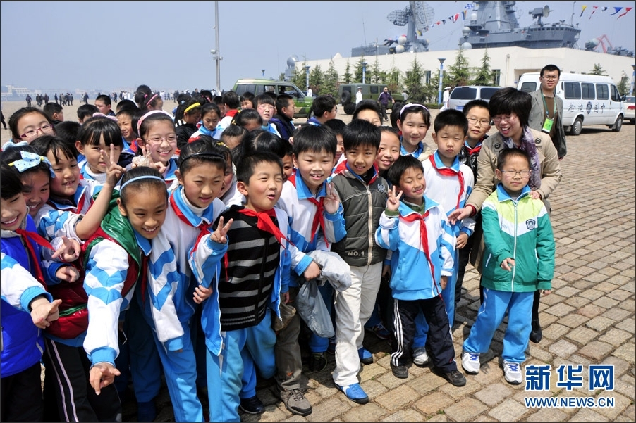 青島市民運氣好可登艦參觀中俄參演主力戰艦