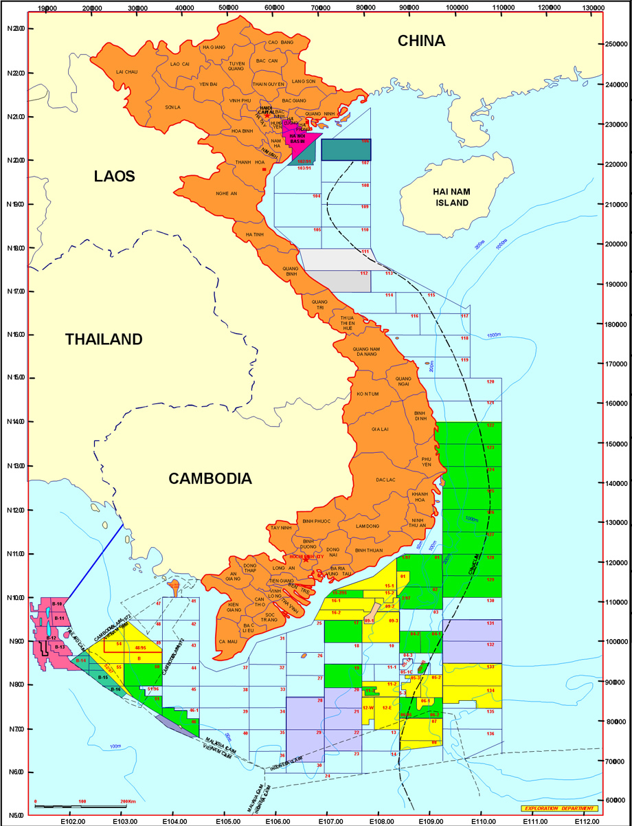 越南南海石油经济总量_越南渔船进南海