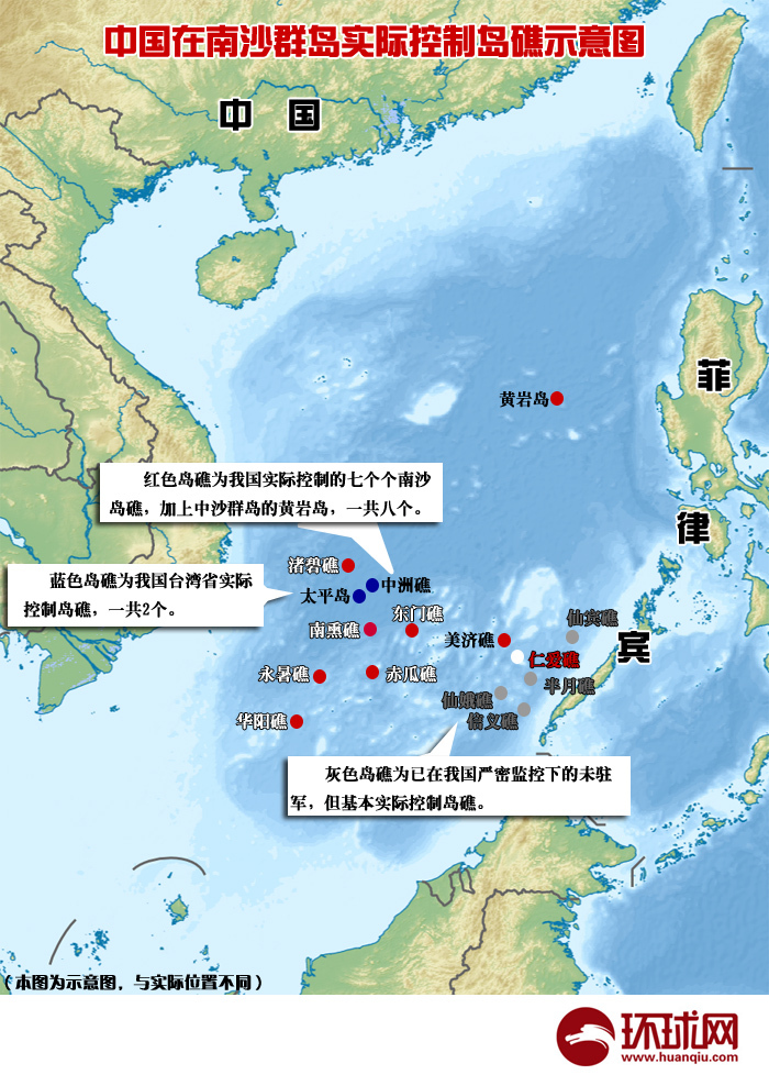 图为仁爱礁