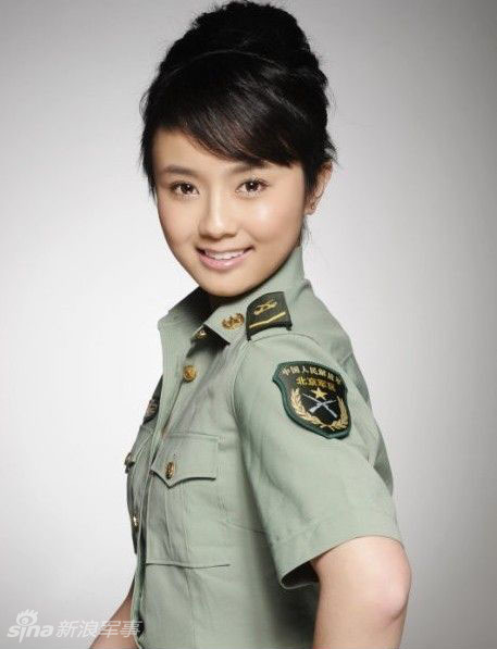 解放军魅力女兵各个漂亮