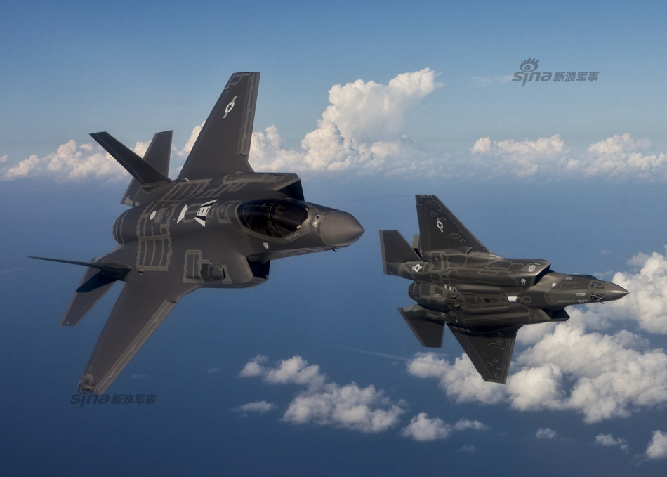 美国空军公开埃格林基地F 35机群测试训练猛照图片 129619 950x679