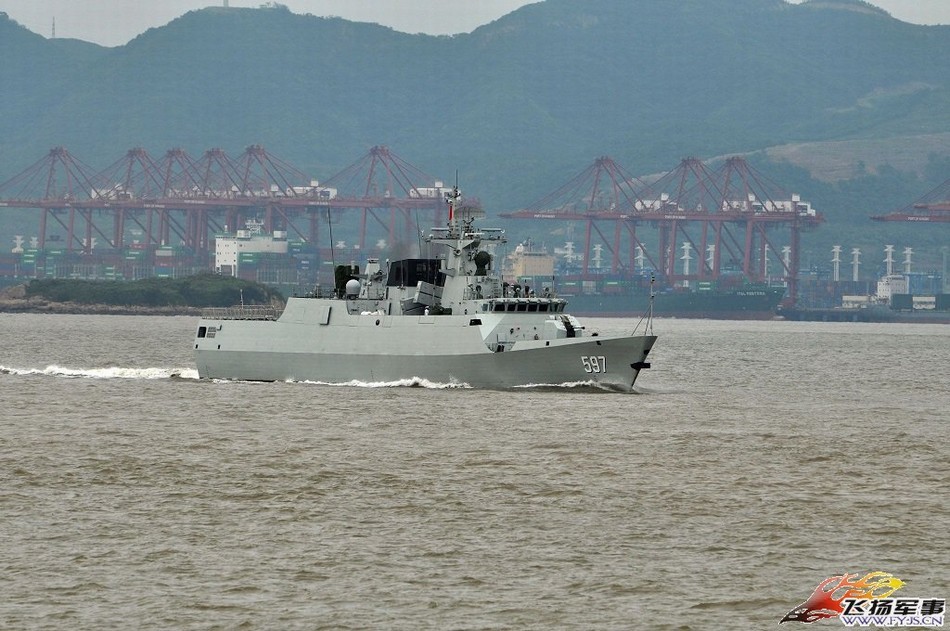 进度喜人:国产056级轻护卫舰已有16艘刷涂舷号