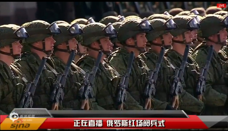 俄罗斯举行盛大阅兵式庆祝卫国战争胜利日_高清图集