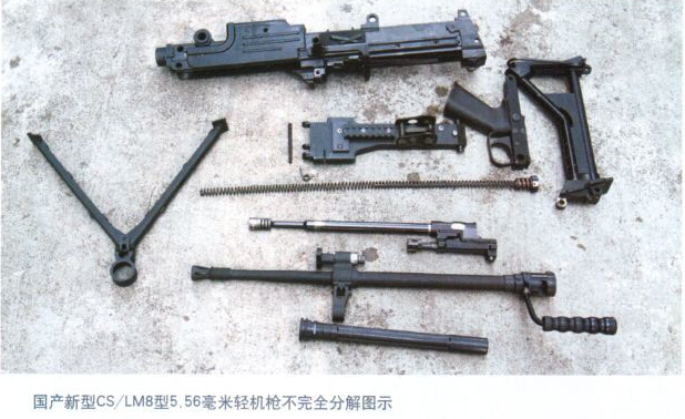 中国造出仿制型米尼米轻机枪 代号为cs/lm8_高清图集
