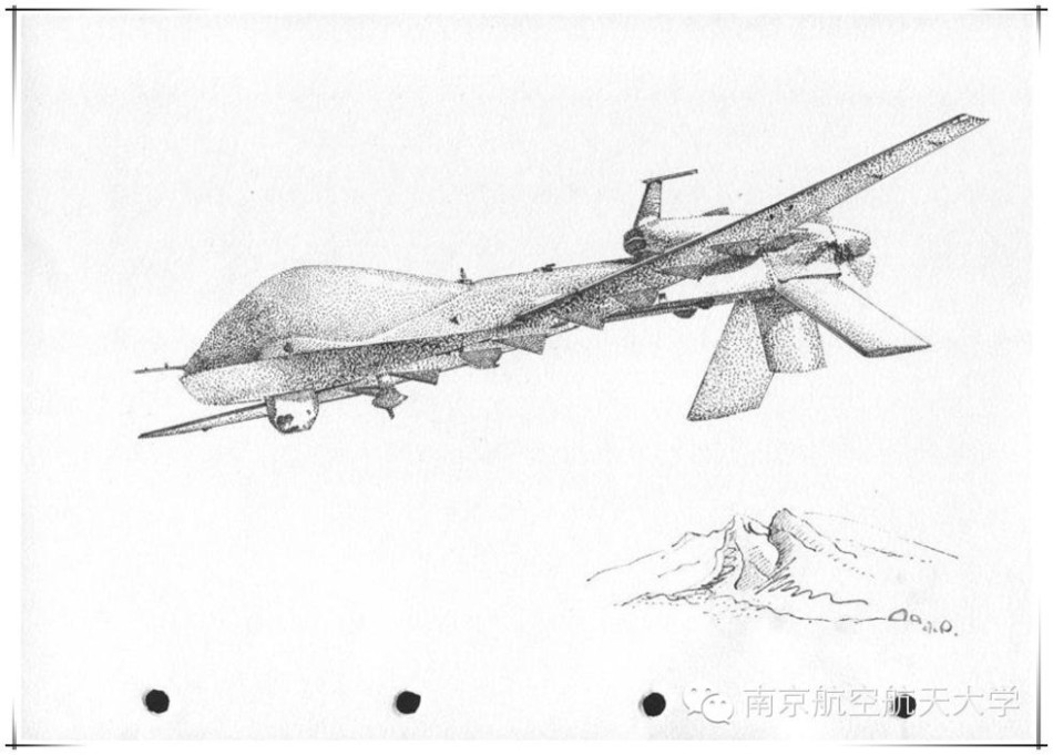 妹纸又画画!南京航空航天大学女生手绘第二季