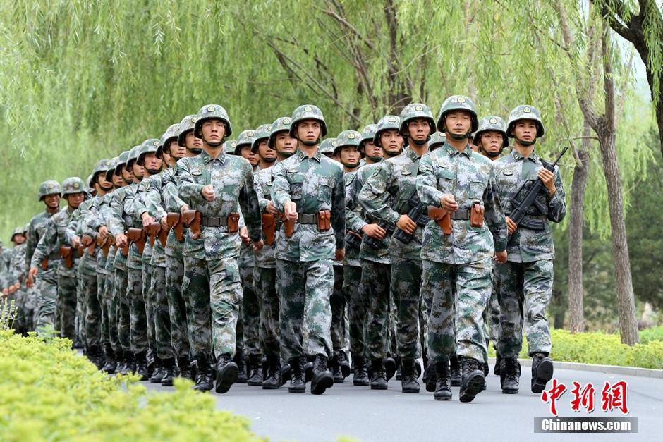 受阅士兵训练太狠要吃好