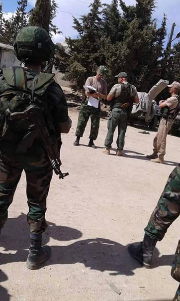 疑似俄军小绿人士兵出现叙利亚战场