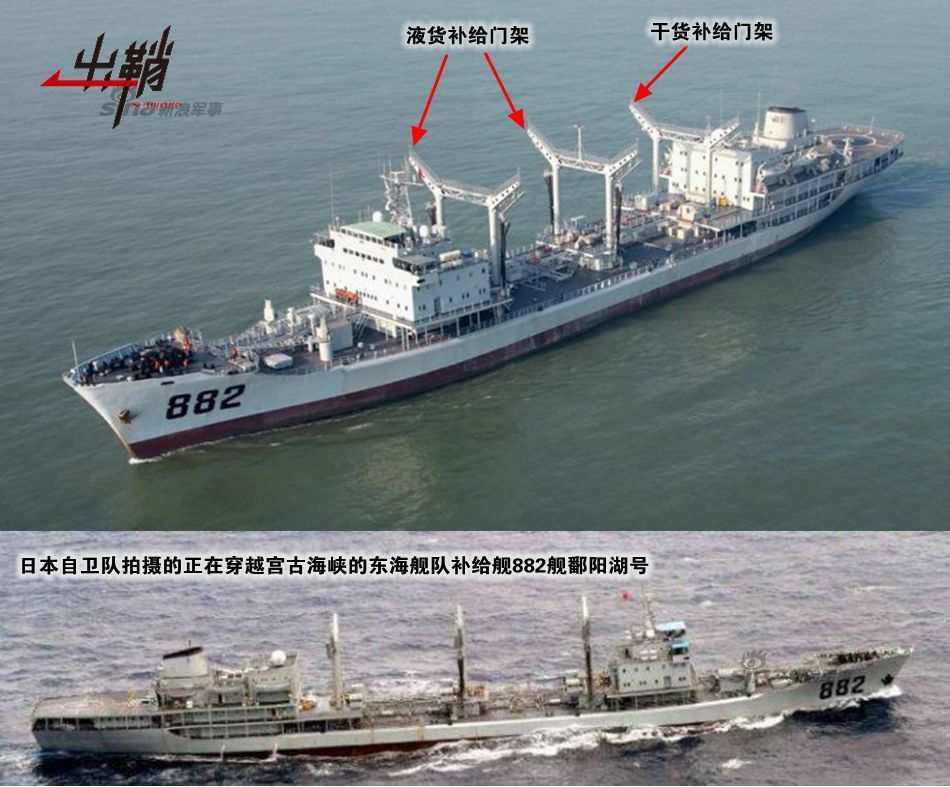 从中国大型补给舰历程 谈国产4万吨航母奶妈