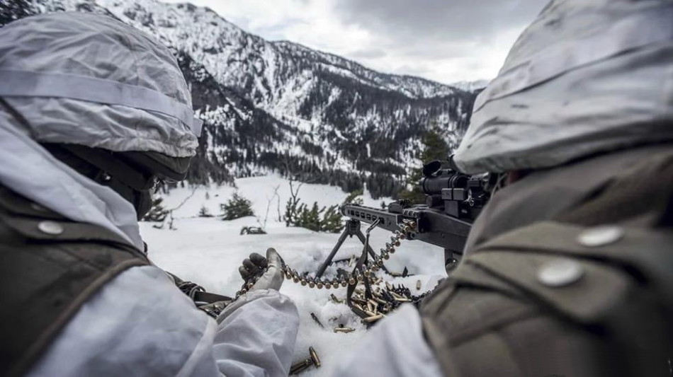 还是德国味 奥地利国防军精锐山地部队作训剪