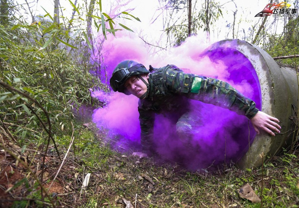 蠢贼撞精兵 小 毛贼 慌不择路撞 进武警 魔鬼 训练 