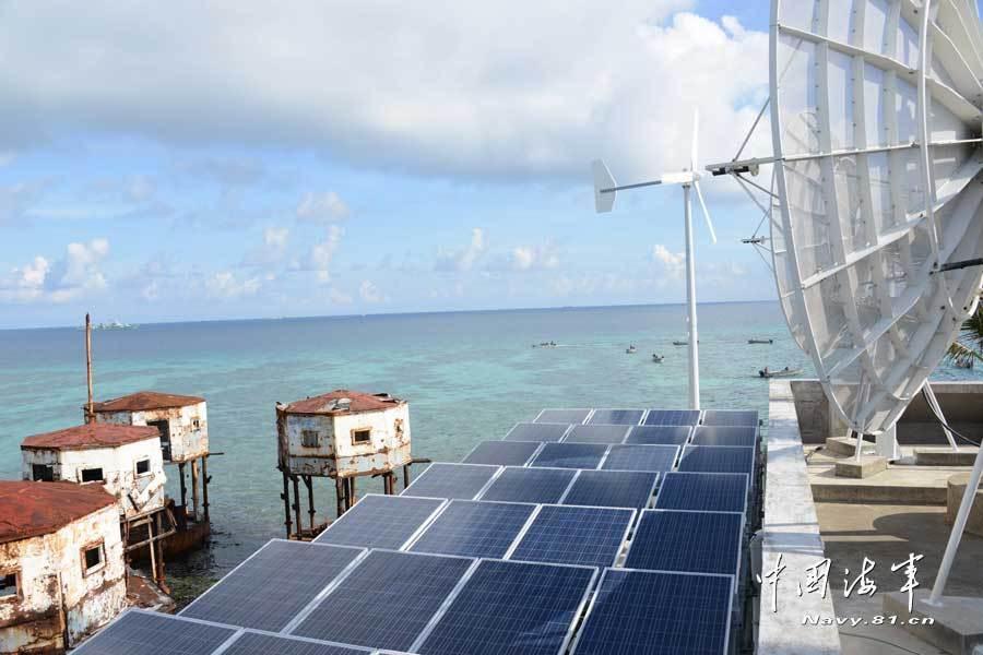 从铁皮屋到篮球场 细看美济礁高脚屋今昔对比