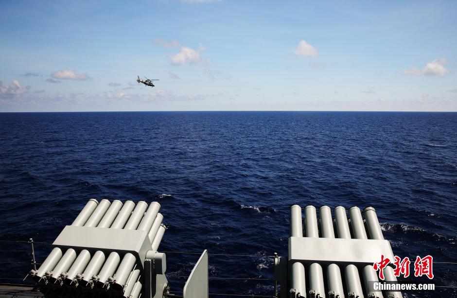 中国海军南海舰队远海训练编队巡航南沙 - AcF