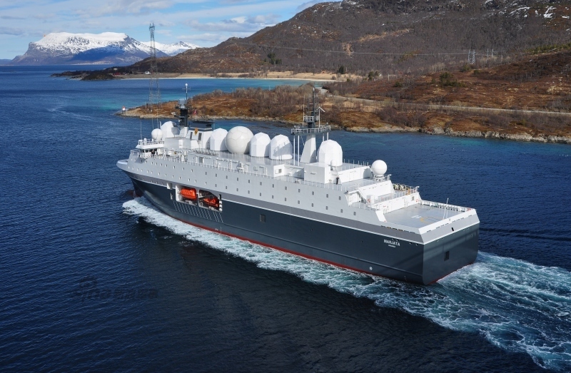 挪威配备万吨间谍船 帮美国搜集俄核潜艇情报