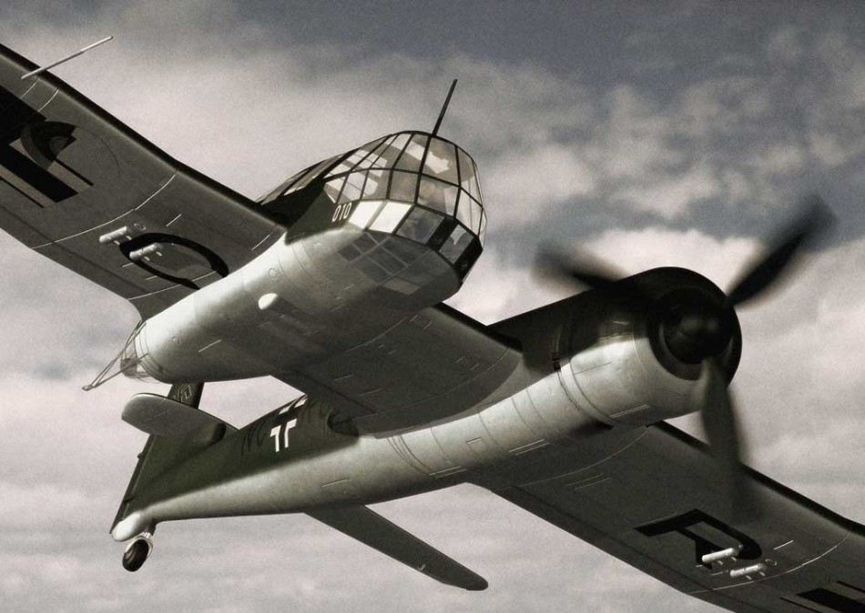 屌炸天的德国高科技:二战时曾研制不对称飞机