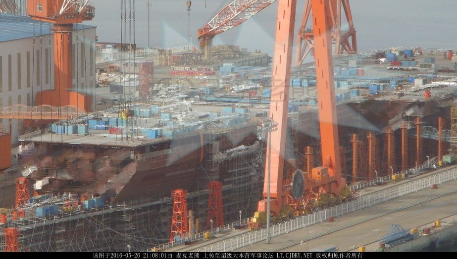 还用滑跃甲板?中国国产002型航空母舰长啥样