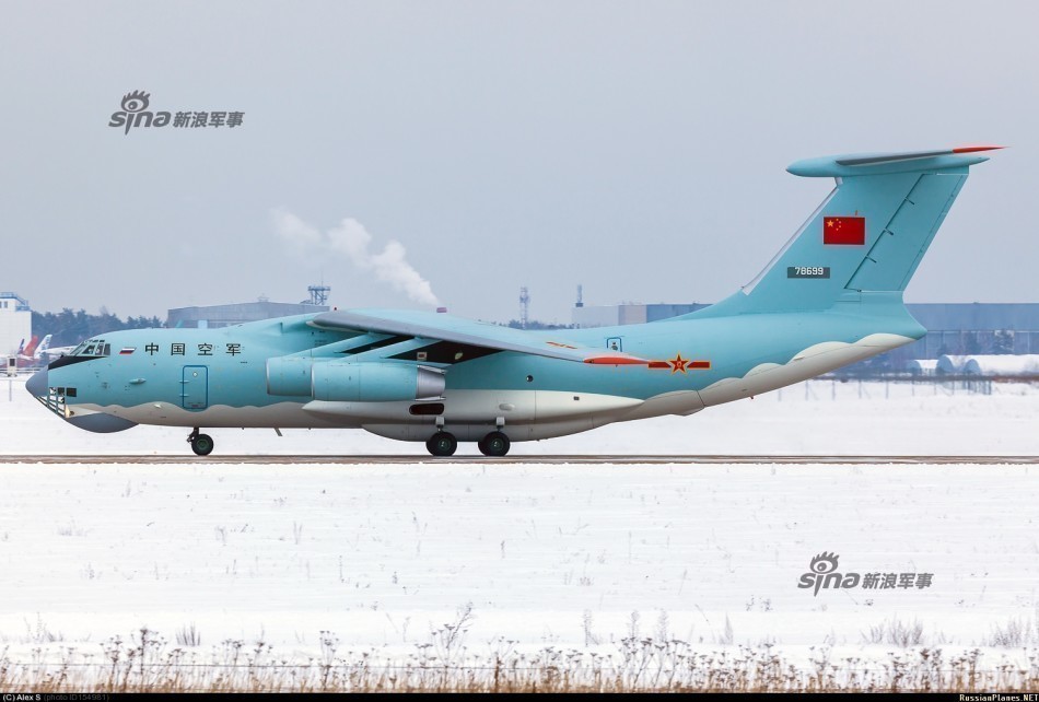 雄鹰振翅!最新一架伊尔76飞机将入列中国空军
