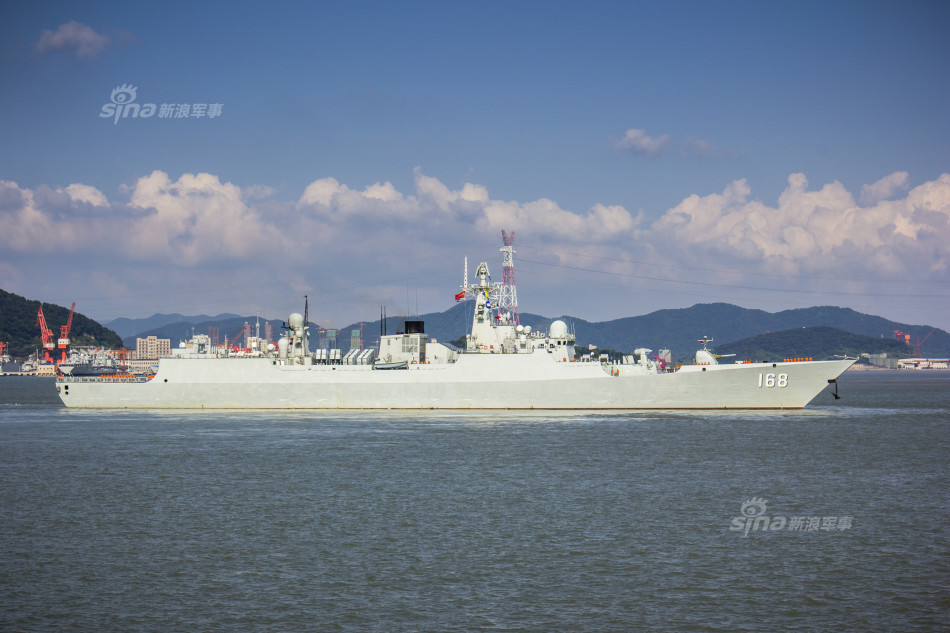 施基利还用着呢首曝改装后168广州舰高清大图