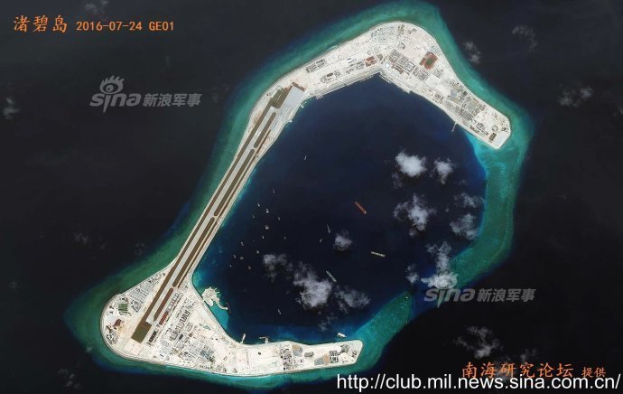 中国美济岛,渚碧岛最新高清图_cninr 这些雷达各有目的,有些有双重用途比如永暑礁和渚碧礁上的一些雷达将用于协助飞机从岛礁的跑道上起飞执行任务不过,这些雷达总体上令中国军队在南海大片海域上的实时区域感知范围大幅扩大,提升情报、监视与侦察能力。