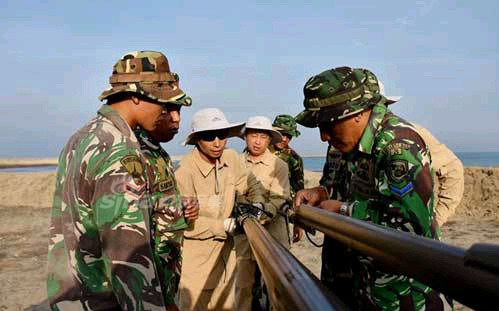 嗯?卖给印尼了?印尼试射中国产35毫米高射炮