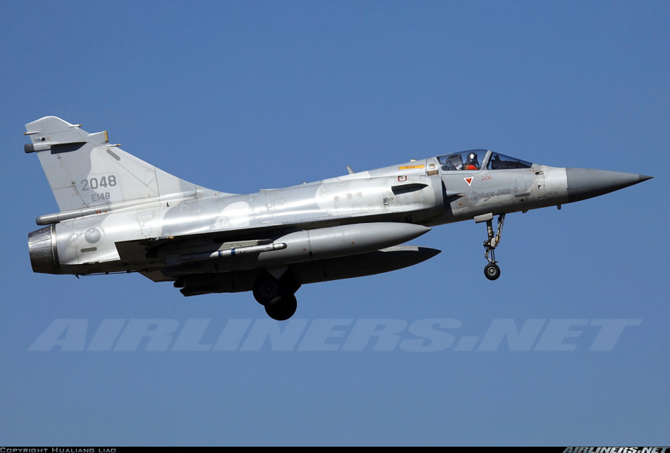 台湾省空军的六十架幻影2000:全面被歼10碾压