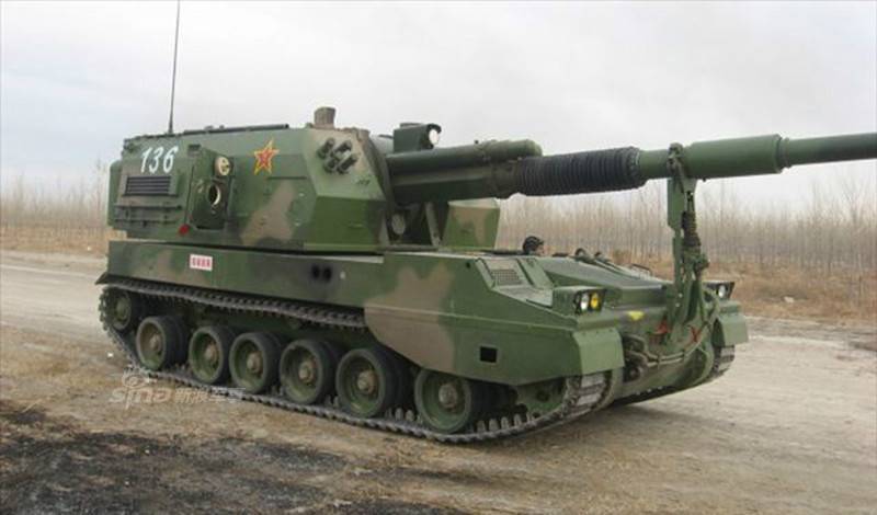 05式155mm自行榴弹炮,国产155毫米自行榴弹炮 正式定型为plz-05式155mm自行加榴炮,开始进入批量生产和装备阶段