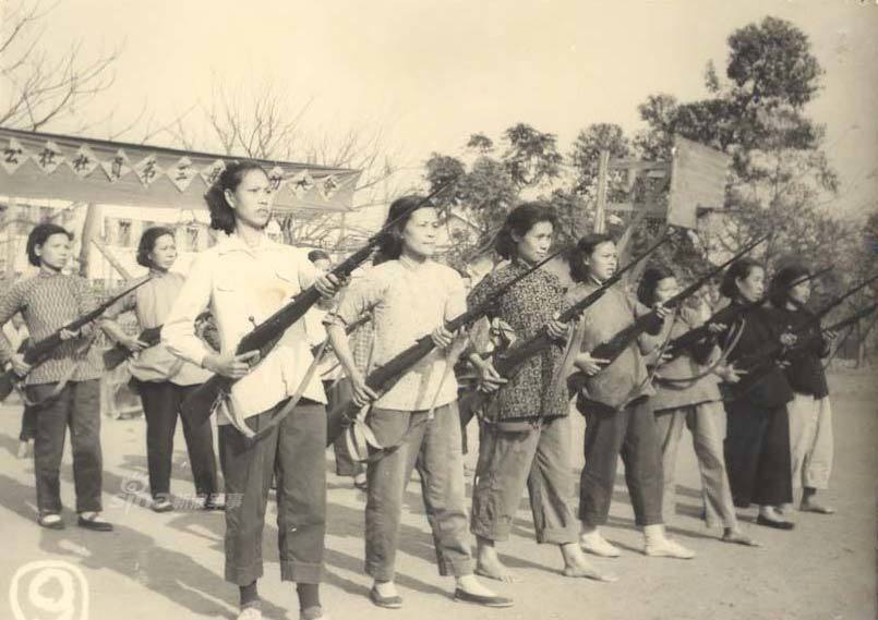 那个全民皆兵的年代:中国女民兵亦让敌人胆寒